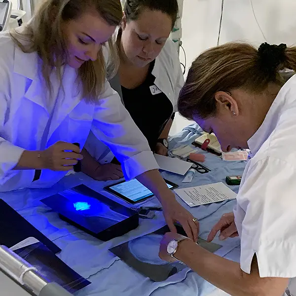 Deelnemers spelen Gerda's escaperoom