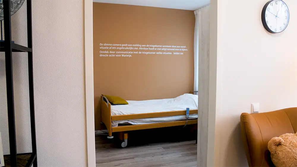 Marietje's escaperoom - bed