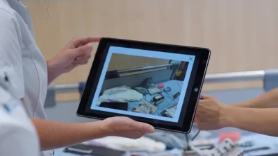 Deelnemers spelen Gerda's escaperoom